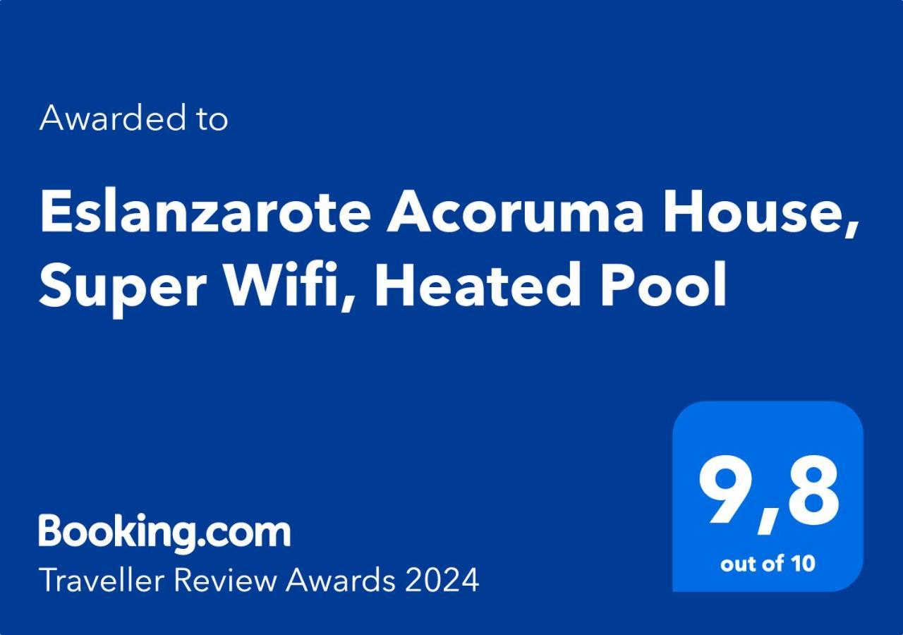 Eslanzarote Acoruma House, Super Wifi, Heated Pool Güime Dış mekan fotoğraf